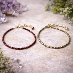 Pyrite Anklet